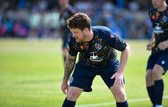 Adam Hughes makes his 100th apprearance for the Motormen 